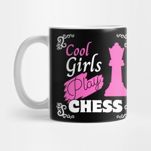 Cool girls play chess Mug